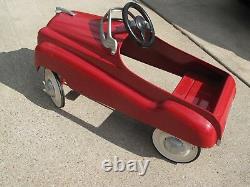 Vintage Murray Champion Red Pedal Car 1950's