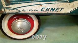 Vintage Murray Comet Happi Time Ball Bearing Pedal Car Original Nice Shape 50's