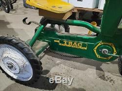 Vintage Murray Diesel 2 Ton Pedal Tractor READ