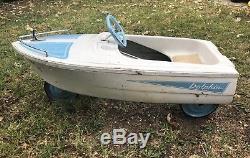 Vintage Murray Dolphin Pedal Car Boat