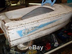 Vintage Murray Dolphin Pedal Car Boat No Reserve