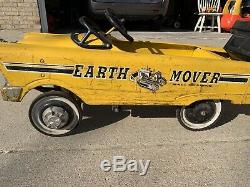Vintage Murray Earth Mover Dump Truck/ Antique Toy Pedal Car