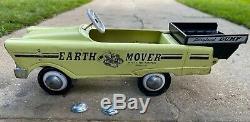 Vintage Murray Earth Mover Dump Truck/ Antique Toy Pedal Car Complete