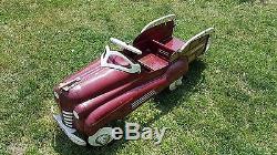 Vintage Murray Pedal Car 1940's Pontiac Original Paint Station Wagon