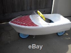 Vintage Murray Pedal Car Boat