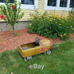 Vintage Murray Pedal Car Fire Drag-On Toy Original Old Rare