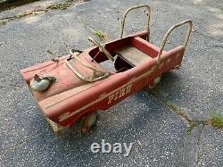 Vintage Murray Pedal Car Fire Truck