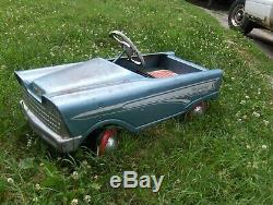 Vintage Murray Pedal Car HOLIDAY1960's Original Paint 100%Complete Flat Face