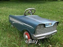 Vintage Murray Pedal Car HOLIDAY1960's Original Paint 100%Complete Flat Face