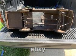Vintage Murray Pedal Car Station Wagon Near Complete For Resto Or Display