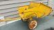 Vintage Murray Pedal Tractor Dump Trac Wagon Yellow