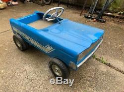 Vintage Murray Pinto Rally Pedal Car Blue