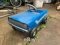 Vintage Murray Pinto Rally Pedal Car Blue