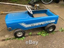Vintage Murray Pinto Rally Pedal Car Blue