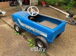 Vintage Murray Pinto Rally Pedal Car Blue