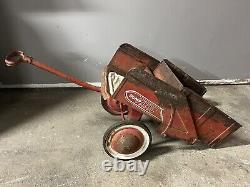 Vintage Murray Red Dump Trac Wagon