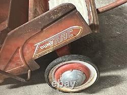 Vintage Murray Red Dump Trac Wagon