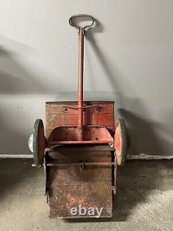Vintage Murray Red Dump Trac Wagon