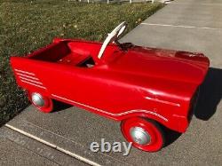 Vintage Murray Red Pedal Car Restored