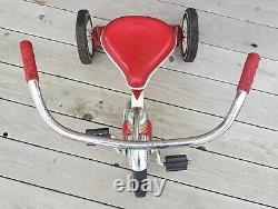 Vintage Murray Red Two-Step Tricycle Murray Ohio MFG. Co. Lawrenceburg Tenn. USA