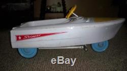 Vintage Murray Skipper Pedal Car Boat