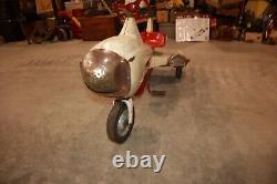 Vintage Murray Super Sonic Jet or Atomic Missle Pedal Car TO RESTORE