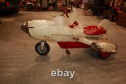 Vintage Murray Super Sonic Jet or Atomic Missle Pedal Car TO RESTORE