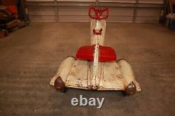 Vintage Murray Super Sonic Jet or Atomic Missle Pedal Car TO RESTORE