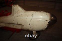 Vintage Murray Super Sonic Jet or Atomic Missle Pedal Car TO RESTORE