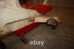 Vintage Murray Super Sonic Jet or Atomic Missle Pedal Car TO RESTORE