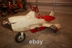 Vintage Murray Super Sonic Jet or Atomic Missle Pedal Car TO RESTORE