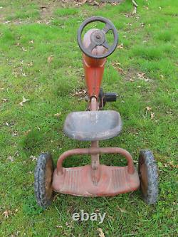 Vintage Murray Trac Pedal Tractor Turbo Drive Metal Ride On Toy Shipping options
