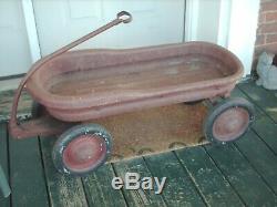 Vintage Murray Wagon 1940's-50's Oval Pedal Car Coaster For Restoration mercury