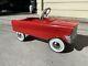 Vintage Murray pedal car V front tee bird 1960 NICE SHAPE! Shiny Red paint