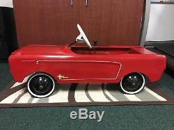 Vintage Mustang Pedal Car