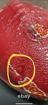 Vintage NERF Football 1977 Red White Factory Sealed Parker Brothers Rare 1970s
