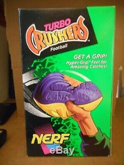 Vintage NERF Football Turbo Crushers NEW IN BOX Kenner 1994