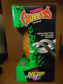 Vintage NERF Football Turbo Crushers NEW IN BOX Kenner 1994