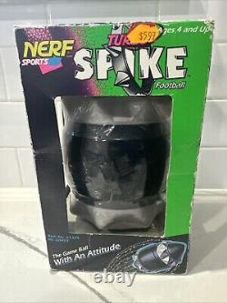 Vintage NERF Turbo Spike 8 Foam Football Kenner Tonka 1996 New In Box