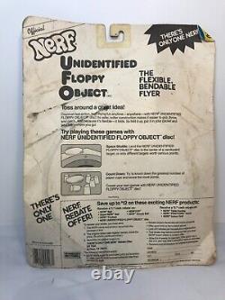 Vintage NERF UFO Unidentified Floppy Object Frisbee- Black (NEW)-ULTRA RARE