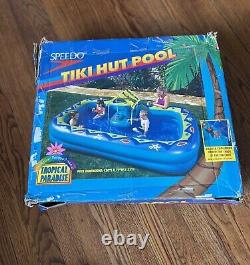 Vintage NEW Speedo Yard Pool Tiki Hut Inflatable RARE