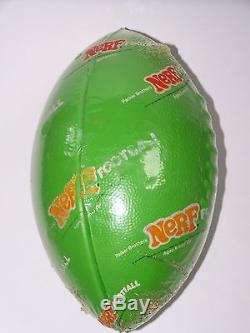 Vintage Nerf Football by Parker Brothers Green Seald 1977 Original USA