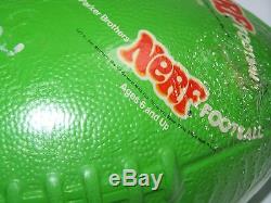 Vintage Nerf Football by Parker Brothers Green Seald 1977 Original USA