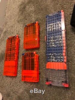 Vintage Nerf Gun Lot With FREE Darts, Extra Magazines, Score Target, Tactical Vest