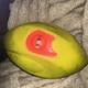 Vintage Nerf Sonic Siren Football 1993 Kenner Yellow & Blue