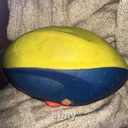 Vintage Nerf Sonic Siren Football 1993 Kenner Yellow & Blue