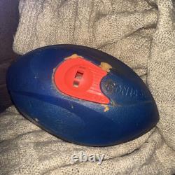 Vintage Nerf Sonic Siren Football 1993 Kenner Yellow & Blue