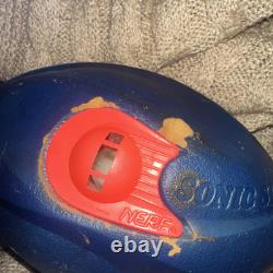 Vintage Nerf Sonic Siren Football 1993 Kenner Yellow & Blue
