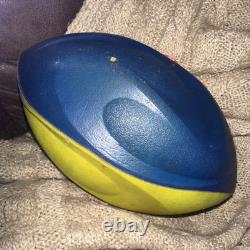 Vintage Nerf Sonic Siren Football 1993 Kenner Yellow & Blue