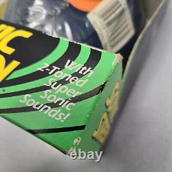 Vintage Nerf Sonic Siren Football 1993 Kenner Yellow & Blue Rare New Sealed